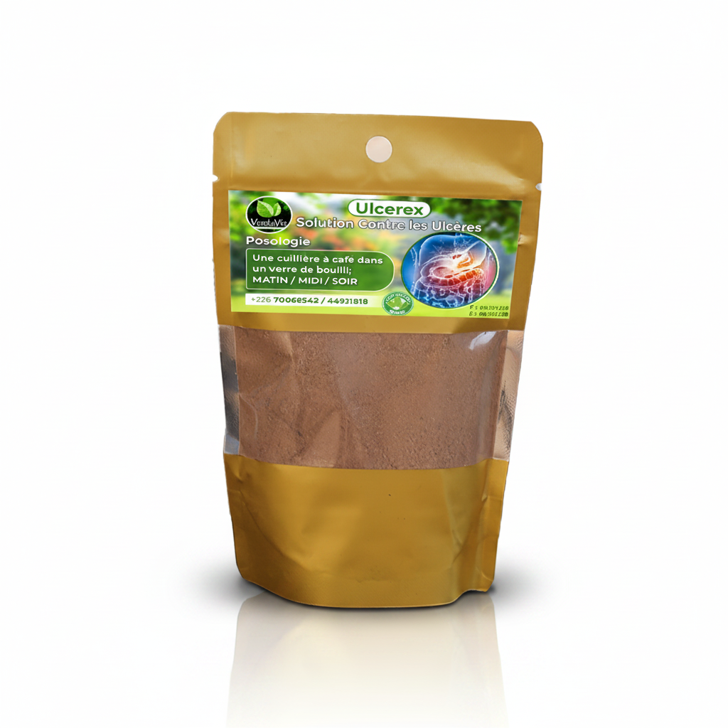 Ulcerex™ : Soulagement Naturel des Ulcères & Brûlures d’Estomac